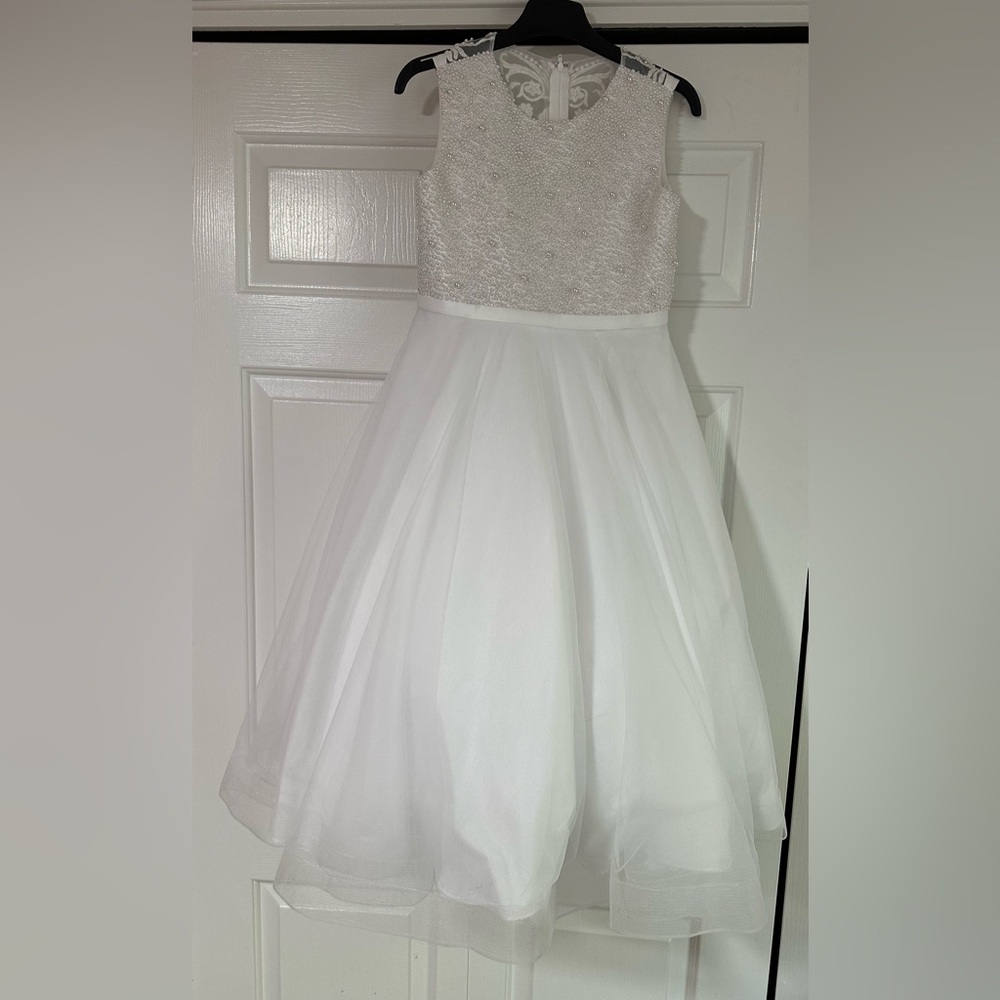 Girl’s White Dress